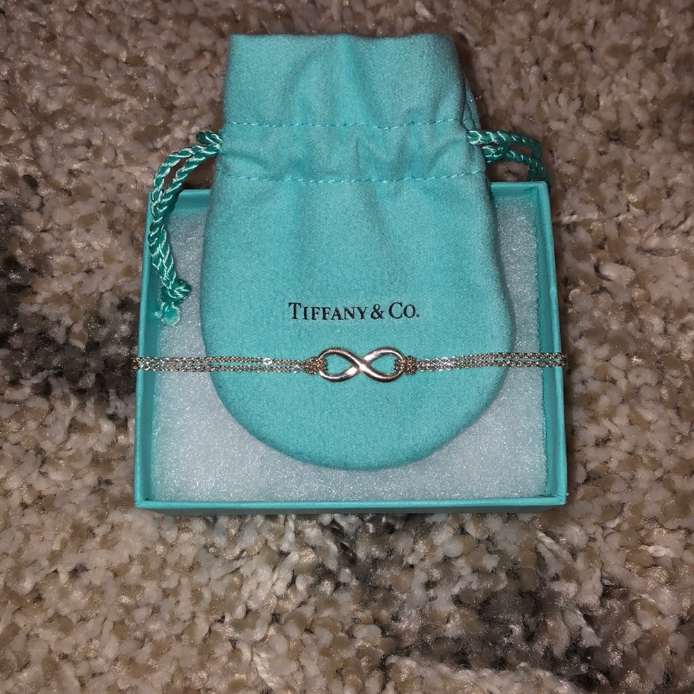 Tiffany & Co Sterling silver infinity bracelet